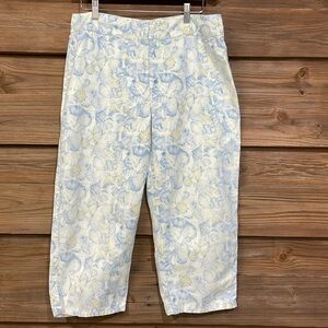 Women’s Liz Claiborne Seashell Print Capris